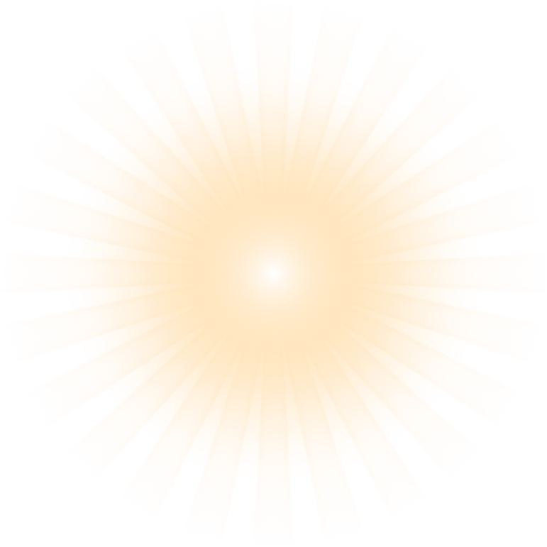 gold light effect