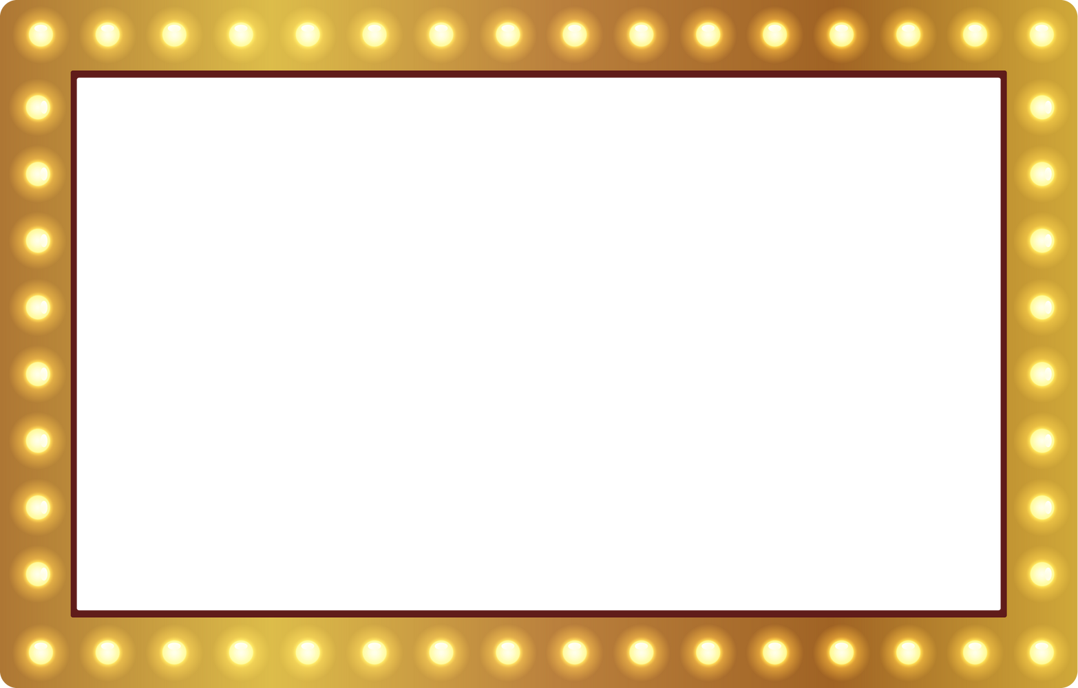 Retro billboard frame